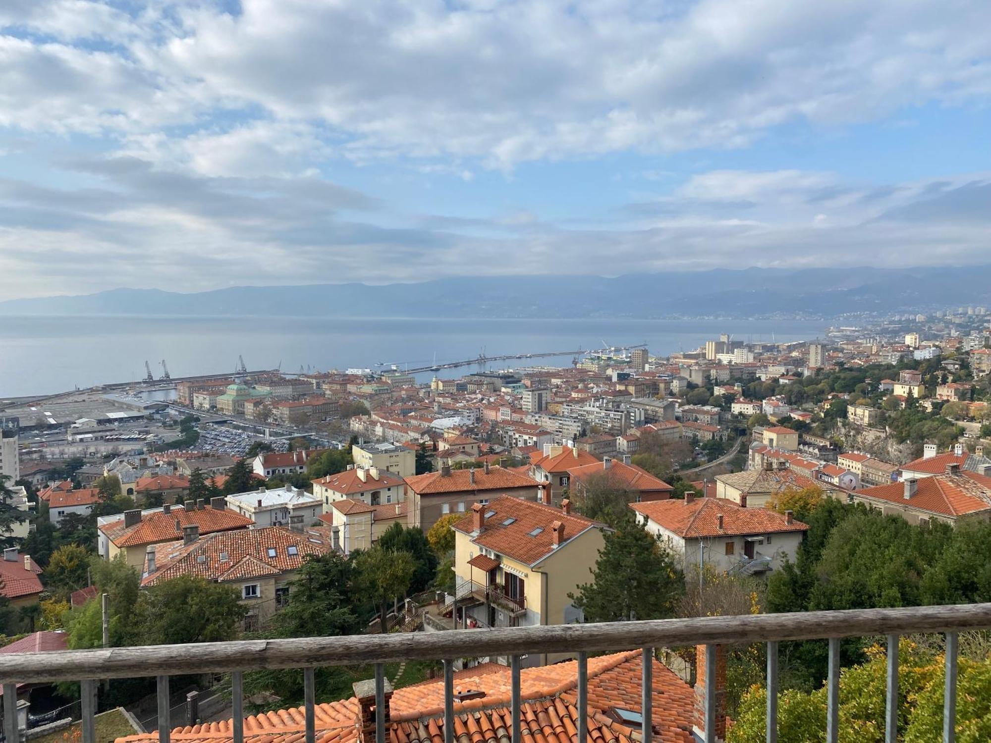 Nona'S View With Balcony Apartment Rijeka Bagian luar foto